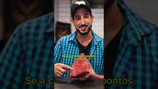 CARNE TEM QUE SER AVERMELHADA  Band Receitas shorts [upl. by Lathan132]