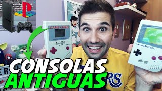 Mis consolas RETRO Play Station Nintendo 64 Gold Game Boy… mejorando mi Inglés  Sergio Encinas [upl. by Hcirdeirf986]