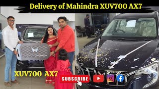 Taking Delivery of Mahindra XUV 700 AX7 2024  Cinematic Intro Walkaround  Finally wo din aa gaya [upl. by Nelag252]