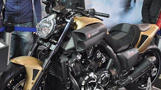 TheNew 2024 Yamaha VMax ABS The Short Swingarm and Lightweight Design Highlights [upl. by Ennahteb]