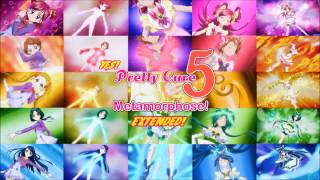 Yes Pretty Cure 5  Metamorphose EXTENDED [upl. by Peterman]