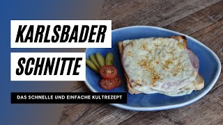 Kultrezept Karlsbader Schnitte schnell einfach und lecker ddr snack [upl. by Brackely171]