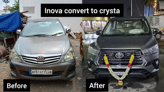 2008 innova conversion to innova crysta [upl. by Kazue]