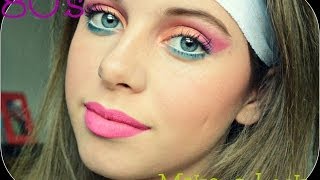 80s Makeup Tutorial [upl. by Bride297]