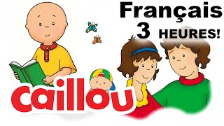 Caillou en Français  Nouveaux épisodes  Caillou Pour 3 Heures  conte pour enfant [upl. by Genesia]