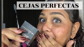 CEJAS PERFECTAS COMO HACERLAS cejasperfectas cejaspeloapelo brows anastasiabrows cejas makeup [upl. by Lasser]