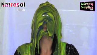 Messy Supplies • NATROSOL THICK • Gunge in action • What Is Gunge How To Make Gunge [upl. by Schinica]