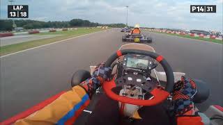 Finale KZ2 Gara Onboard Trofeo dautunno 2021 South Garda Karting [upl. by Eiramacissej]