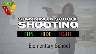 RUN  HIDE  FIGHT  Active Shooter Preparedness Training for Elementary Schools [upl. by Einneb]