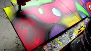 Abstract Art Lessons Free Painting Videos  Linaria  by John Beckley [upl. by Hemetaf]