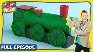 Mister Maker 🎨 Series 1 Episode 3  Pencil Holder Train ✏️  FULL EPISODE [upl. by Edlitam]