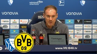 quotHätten uns ein anderes Ergebnis gewünschtquot  PK mit Zickler  Bochum  BVB 11 [upl. by Eidassac500]