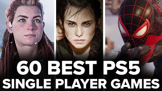 60 Best PS5 Single Player Games You Cant Afford To Miss [upl. by Ellennahc]