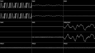 Dynamite Headdy  Hustle Maruyama Oscilloscope view [upl. by Garcia]