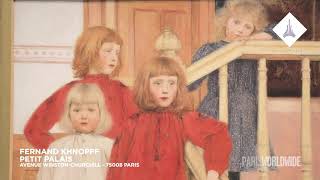 Paris Worldwide  lexpo Fernand KHNOPFF au Petit Palais [upl. by Sunda505]