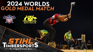 2024 WORLD Championship — Team USA vs AUSTRALIA compete for GOLD [upl. by Alberta]