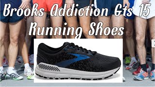 Review Brooks Addiction GTS 15  Supportive Running Shoe  Knee Pain Wide Feet  Over pronation [upl. by Aenat]