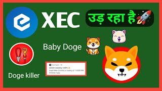 XEC Price Prediction 2025  Doge Killer Leash News Today  All Information BTC [upl. by Eseer973]