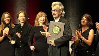 Wim Wenders Prix Lumière 2023 à Lyon quotla source du cinémaquot [upl. by Euqinot]