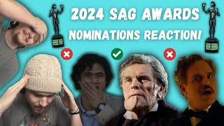 2024 SAG Nominations REACTION [upl. by Aika]