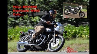 2019 Kawasaki W800 Cafe Review [upl. by Phoebe874]