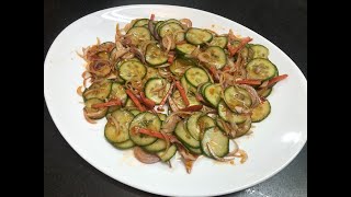 Cucumber Kimchi Recipe [upl. by Asirahc]