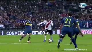 Gol de Juan Quintero  River Plate 2x1 Boca Juniors [upl. by Wanfried]