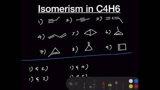 Isomerism in C4H6  Position  Functional Group  RingChain  Organic Chemistry  11th Chemistry [upl. by Rhoads]