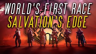 Destiny 2  SALVATIONS EDGE WORLDS FIRST RACE RAID ZONE HOSTED BY cbgray amp evanf1997 [upl. by Krell]