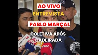 AO VIVO PABLO MARÇAL EM COLETIVA DE IMPRENSA  PABLO MARÇAL DÁ ENTREVISTA AGORA  PABLO MARÇAL HOJE [upl. by Asirralc]