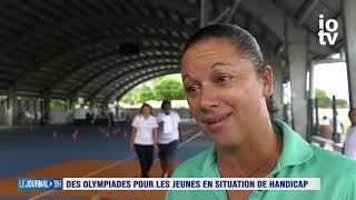 Des olympiades pour des jeunes en situation de handicap [upl. by Aima95]