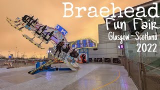 Braehead Fun Fair January 2022  Glasgow Scotland [upl. by Namyh]