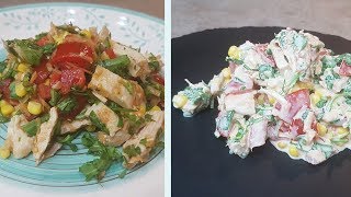 INSALATA DI POLLO CON E SENZA MAIONESE FACILISSIMA  FoodVlogger  FoodVlogger [upl. by Adneram]