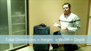 How to Work Out Your Luggage Dimensions [upl. by Adaiha]