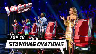 Sensational STANDING OVATIONS for these Blind Auditions on The Voice [upl. by Onahpets209]