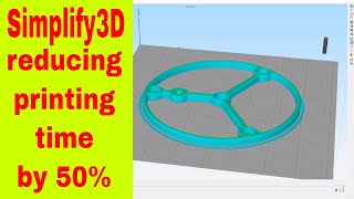 ▼ Simplify3D  Print 50 faster with the same quality in Simplify3D [upl. by Jamison]