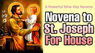 Powerful Novena to St Joseph for House or Shelter  Catholic Prayers  Powerful Novenas [upl. by Legin851]