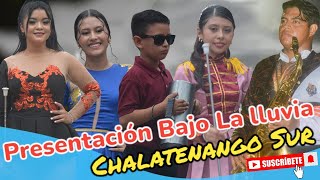 Se presentaron bajo la lluvia fue impresionante bandas de Chalatenango elsalvador [upl. by Lord257]