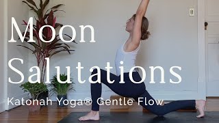 Katonah Yoga® Moon Salutations [upl. by Ellehcan]