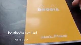 Rhodia dotPad For Fountain pens [upl. by Inohs]