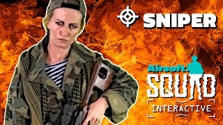 Sniper  Airsoft Squad Interactive  Airsoft Sniper Gameplay [upl. by Nilde512]