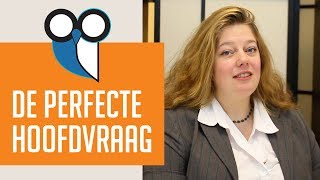 Hoe formuleer je de perfecte hoofdvraag [upl. by Granlund606]