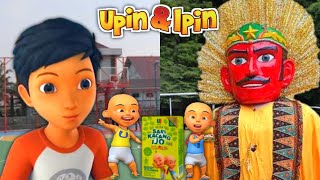 Adit sopo jarwo ondel ondel betawi minum sari kacang ijo upin ipin [upl. by Nyladnek]