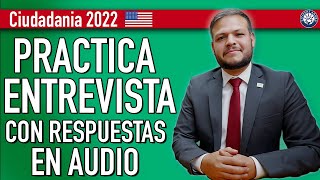 EXAMEN CIUDADANIA AMERICANA 2022  PRACTICA COMPLETA N400 DEFINICIONES CIVICAS Y MAS [upl. by Stedt]