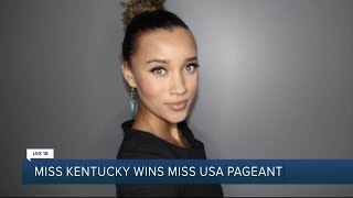 Miss Kentucky USA wins Miss USA pageant [upl. by Eerbua]