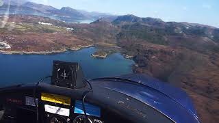 Landing at Plockton Airfield UK [upl. by Antipas]