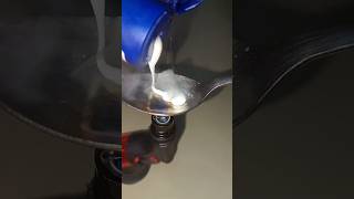 Hot spoon vs body creem 🛢️shorts experiment asmr flame satisfying viral trending ytshorts [upl. by Hogue]