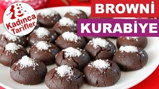 Browni Kurabiye Tarifi  Islak Kurabiye Nasıl Yapılır  Süt Şerbetli Browni  Kadınca Tarifler [upl. by Aliuqa]