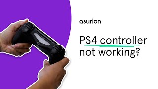 PS4 controller not working Heres how to fix it  Asurion [upl. by Eimar988]