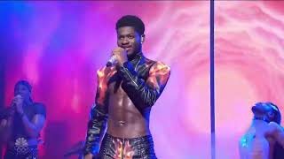 HD Lil Nas X  MONTERO Call Me By Your Name SNL Performance [upl. by Hanna19]